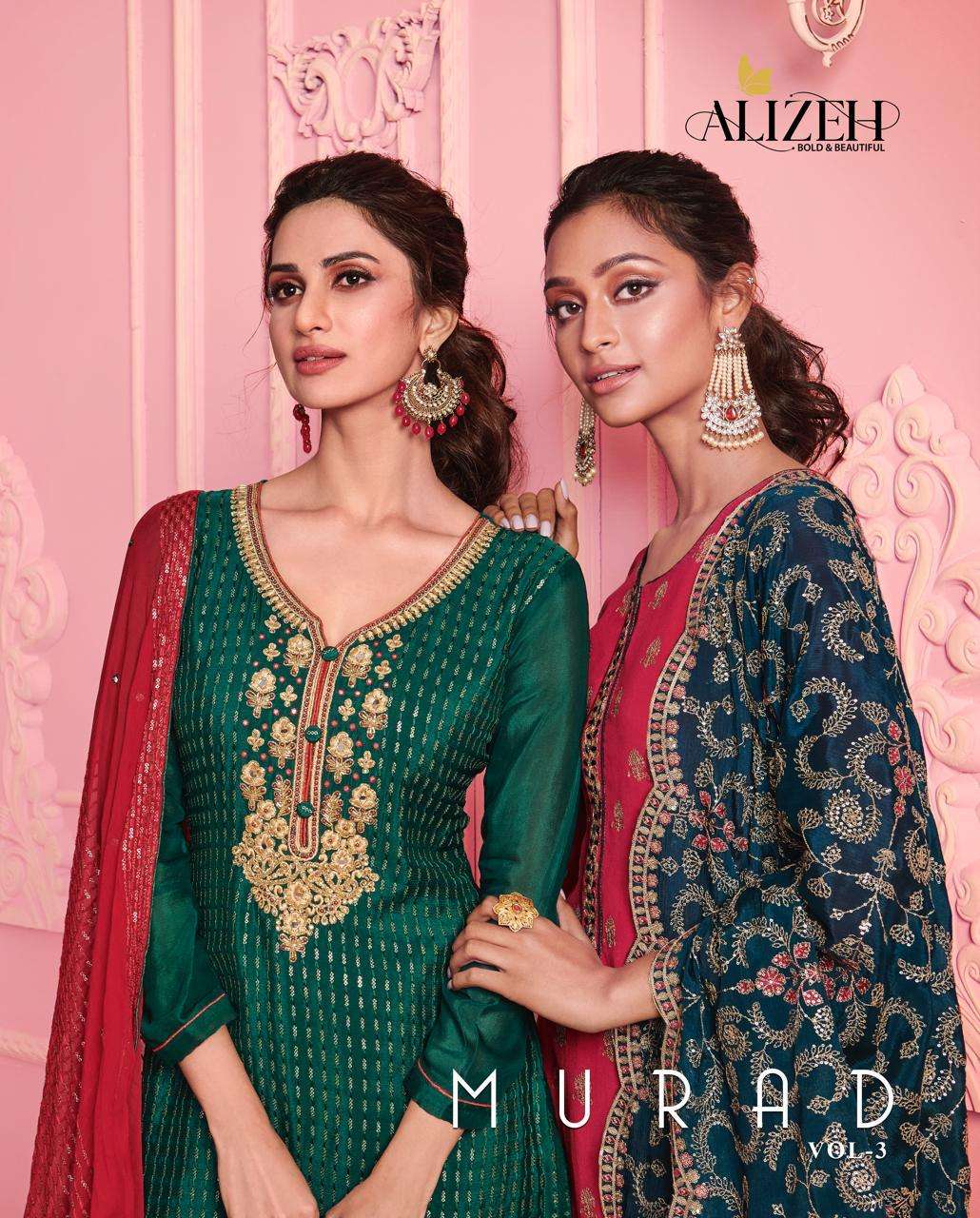 Alizeh Murad Vol 3 Georgette Ethnic Party Wear Salwar Kameez