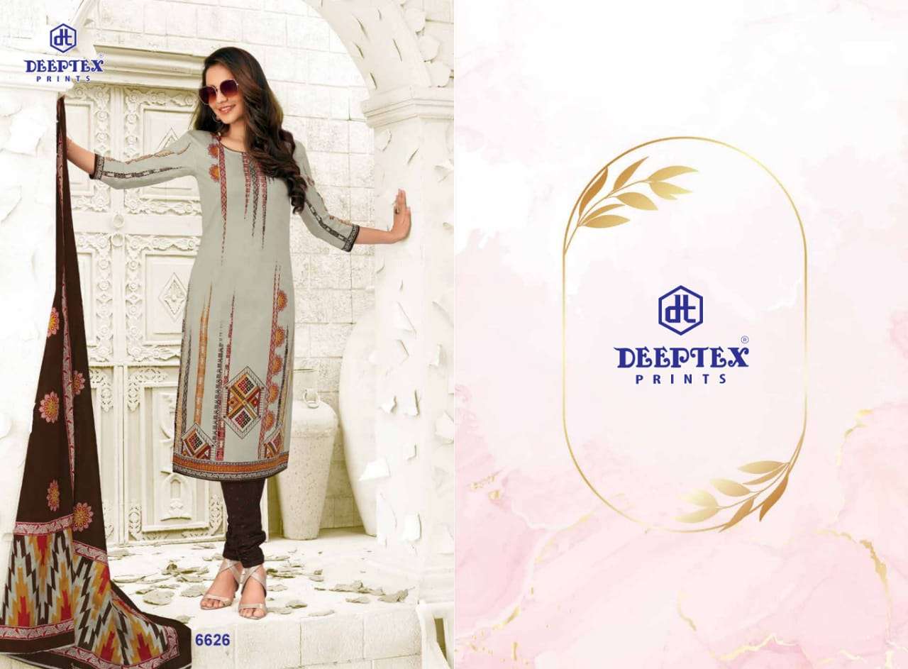 Deeptex Miss India Vol 66 Cotton Printed Dress Materials At Best Rates