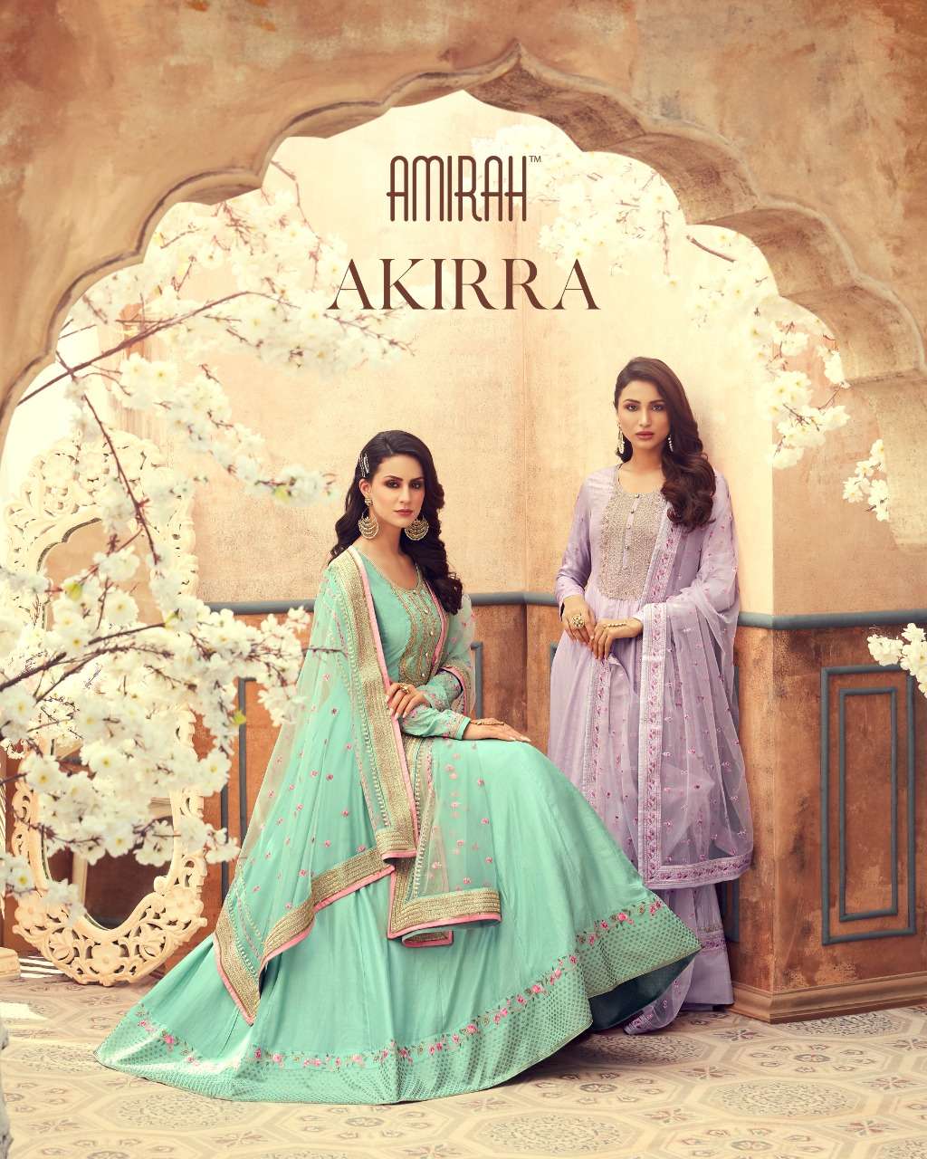 Amirah Akirra Series 14061-14066 Dola Silk Anarkali Suits