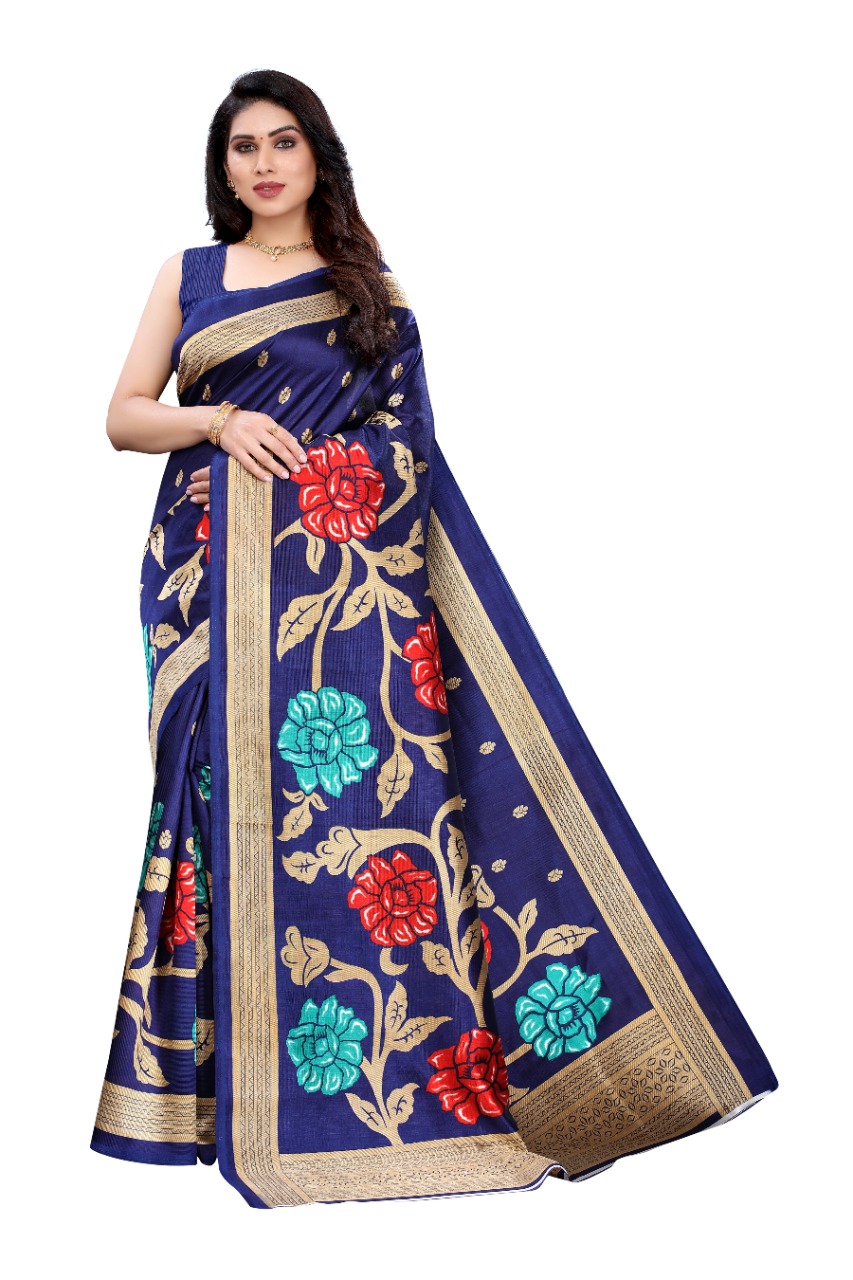 Bt-25 Designer Art Silk Saree