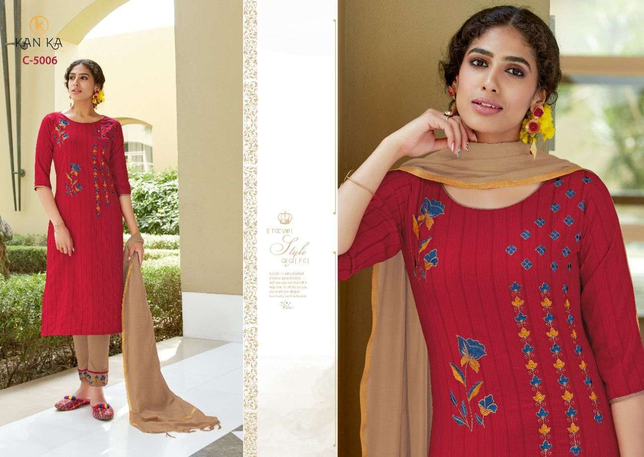 CHARLI BY KANIKA 3 PCS KURTI