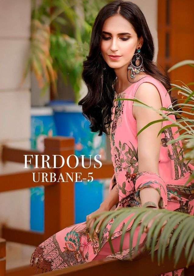 DEEPSY FIRDOUS URBANE VOL 5 COTTON PAKISTANI CASUAL WEAR FANCY DRESSES