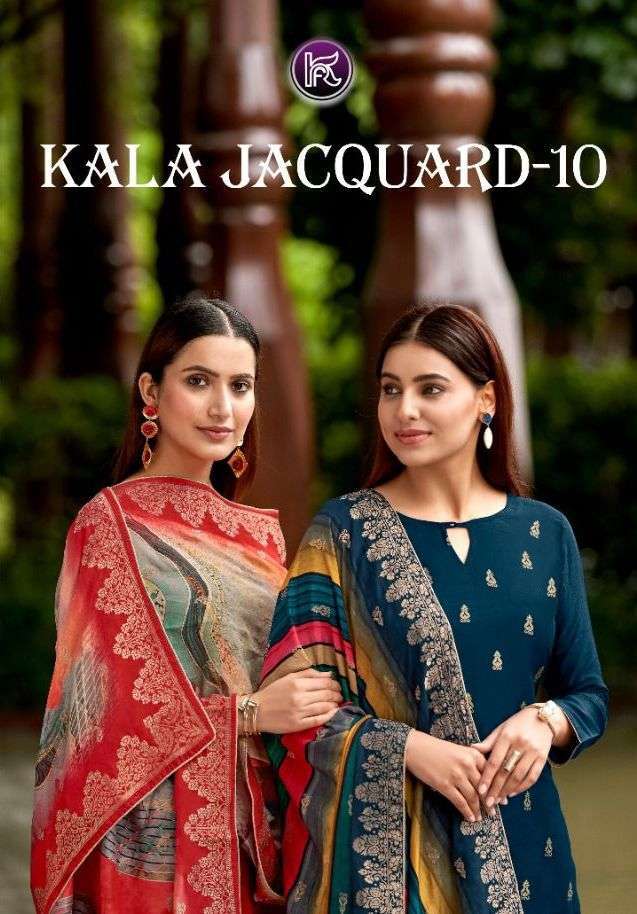 KALA FASHION JACQUARD VOL 10 EXCLUSIVE DESIGNER FANCY DRESSES SUPPLIER