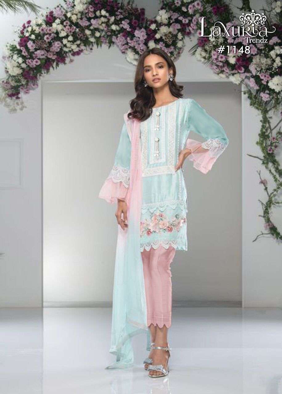 LAXURIA 1148 READYMADE PAKISTANI FANCY SALWAR KAMEEZ