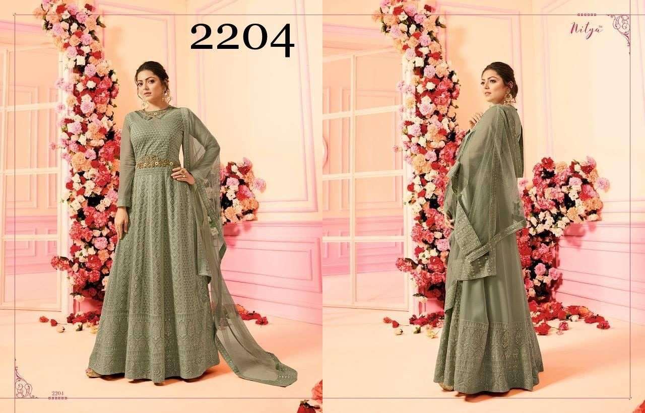 LT NITYA VOL-122 DESIGNER FANCY SUIT  