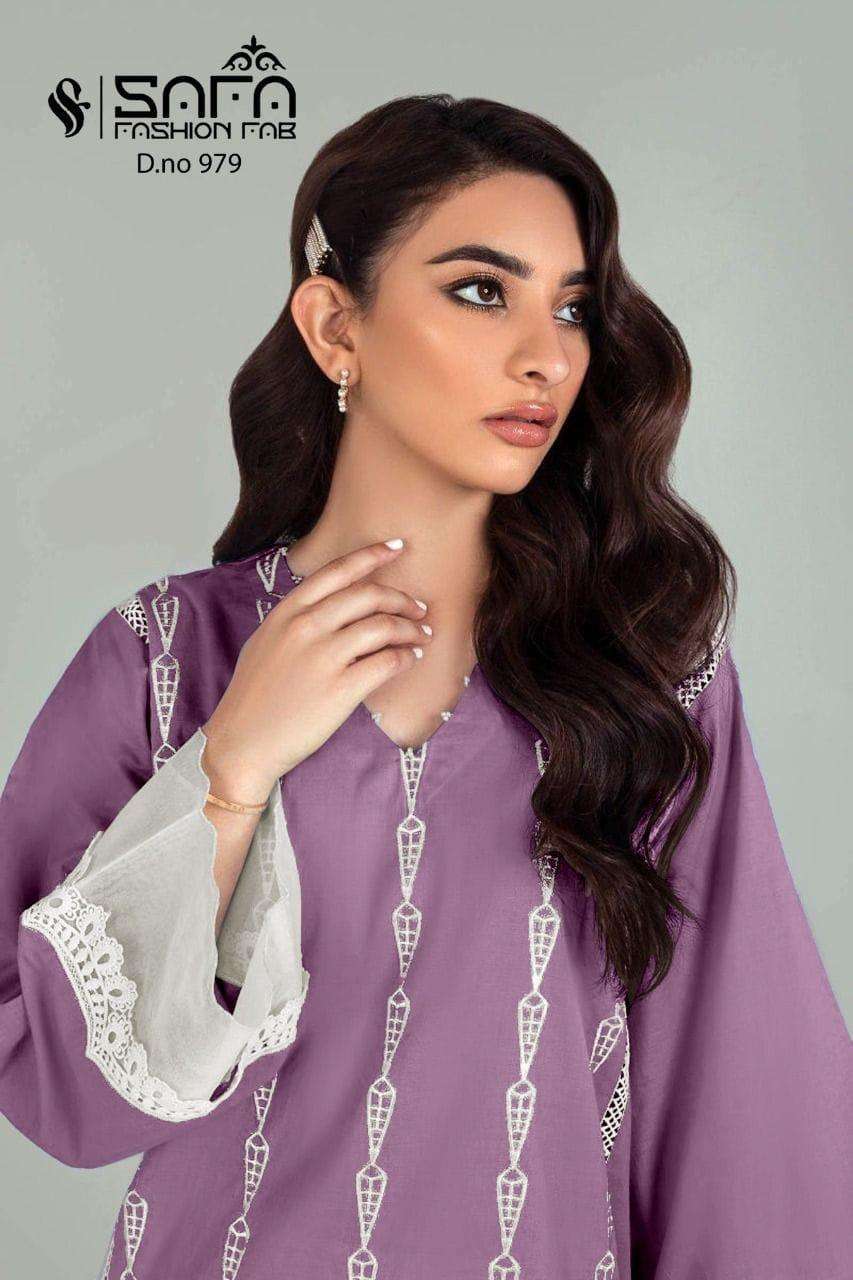 SAFA SF 979 READYMADE GEORGETTE PAKISTANI SUITS ONLINE SUPPLIER