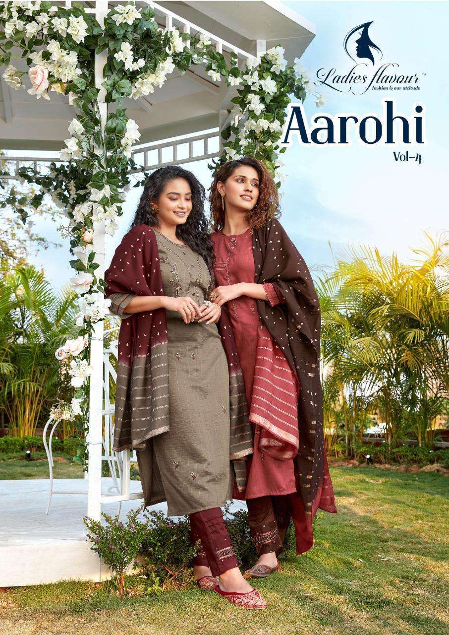 AAROHI VOL 4 BY LADIES FLAVOUR READYMADE DESIGNER FANCY SALWAR KAMEEZ