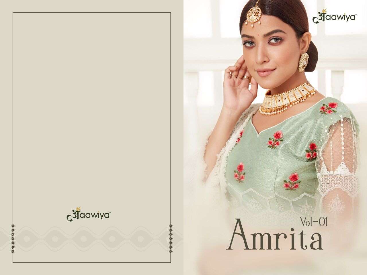 AAWIYA AMRITA VOL-1 DESIGNER FANCY LEHENGA 