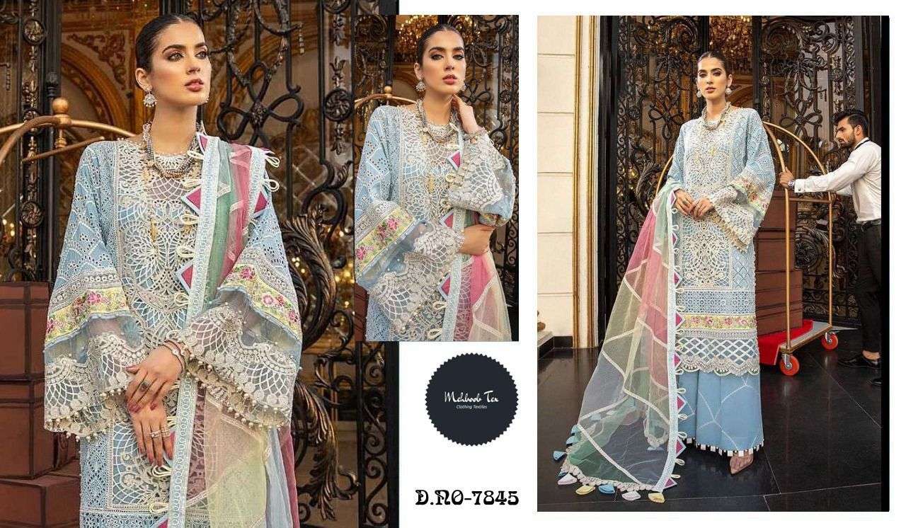 ADAN LIBAAS SCHIFFLI COLLECTION VOL-1 DESIGNER PURE LAWN COTTON SUIT 