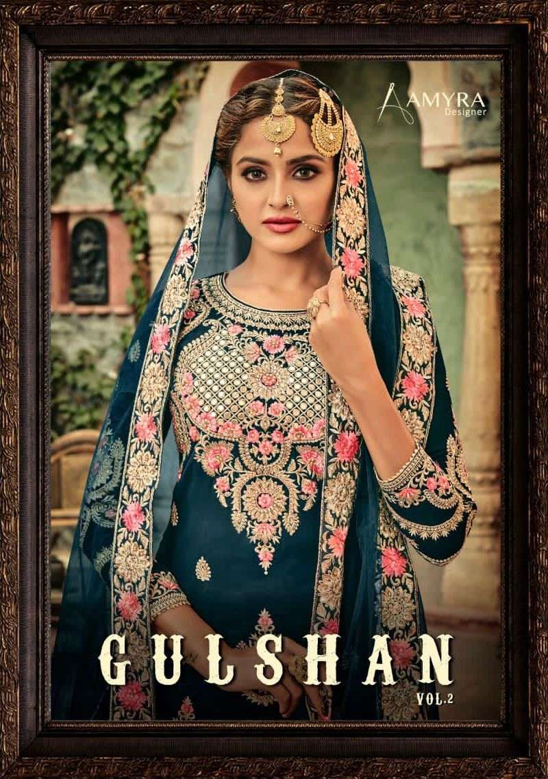 amyra gulshan vol 2 series 1006-1010 Heavy blooming Georgette suit