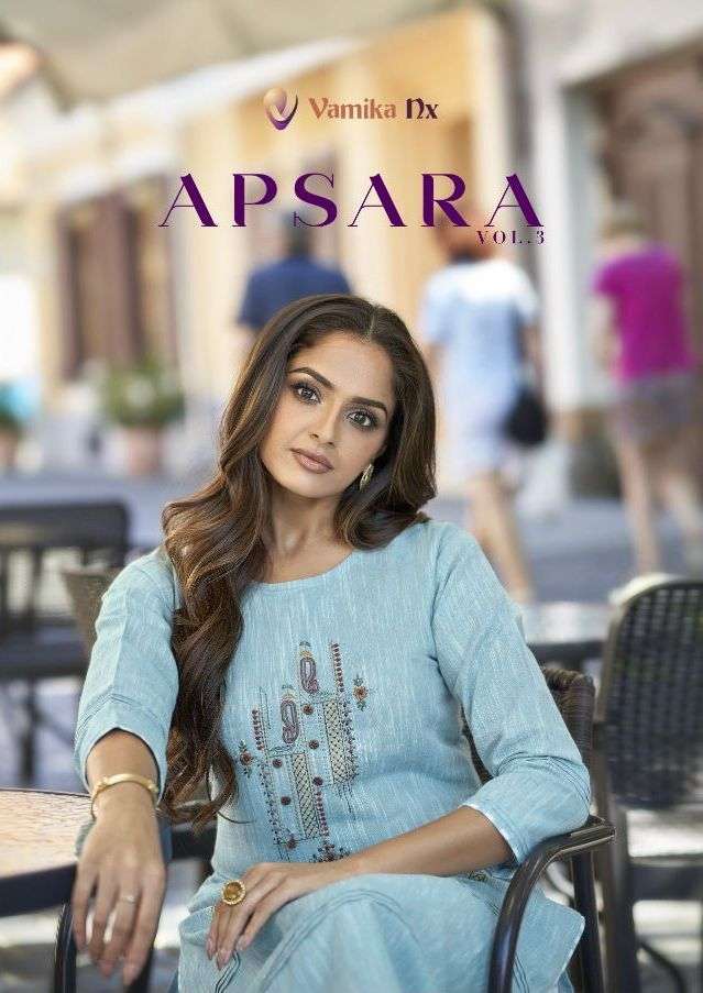 APSARA VOL 3 BY VAMIKA NX COTTON KURTI WITH PANT COLLECTION