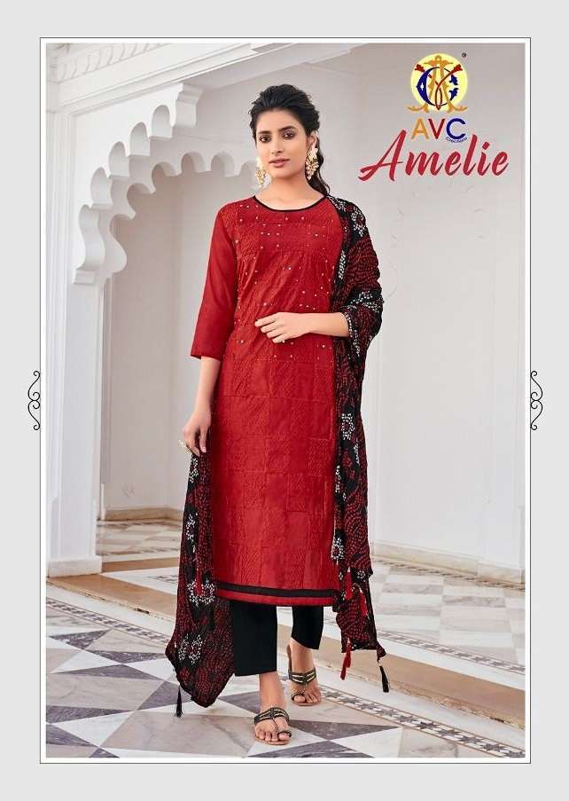 avc amelie series 1001-1005 Heavy Modal Work with handwork suit