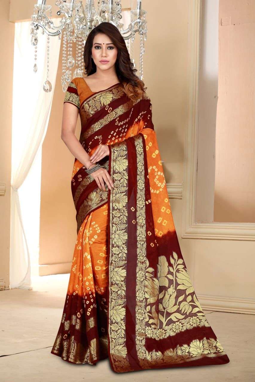 BT-14 KAMAL PALLU DESIGNER ART SILK SAREE 