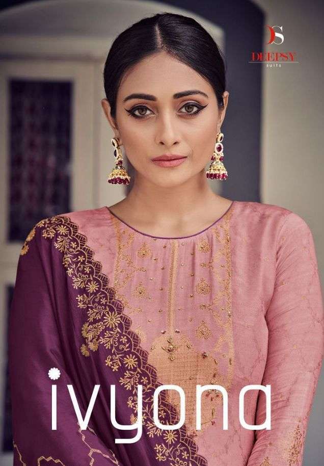 deepsy suits ivyona series 11001-11008 Pure viscose weave Jacquard suit 