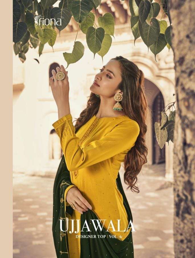 fiona ujjwala vol 6 series 26021-26026 soft silk swaroski suit 