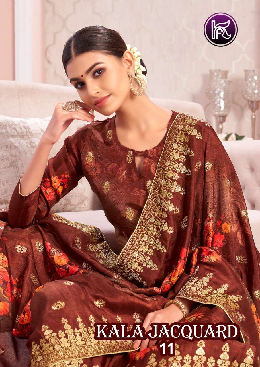 JACQUARD VOL 11 BY KALA FASHION DESIGNER DIGITAL PRINTED SALWAR KAMEEZ