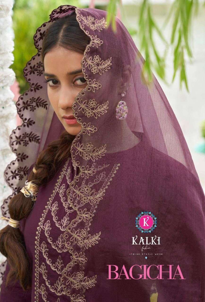 kalki bagicha series 40001-40006 Pure Viscose Silk suit
