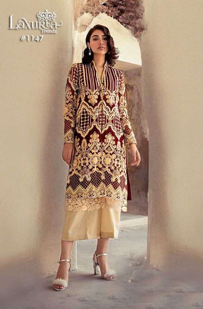 LAXURIA TRENDZ 1147 DESIGNER FAUX GEORGETTE TUNIC 