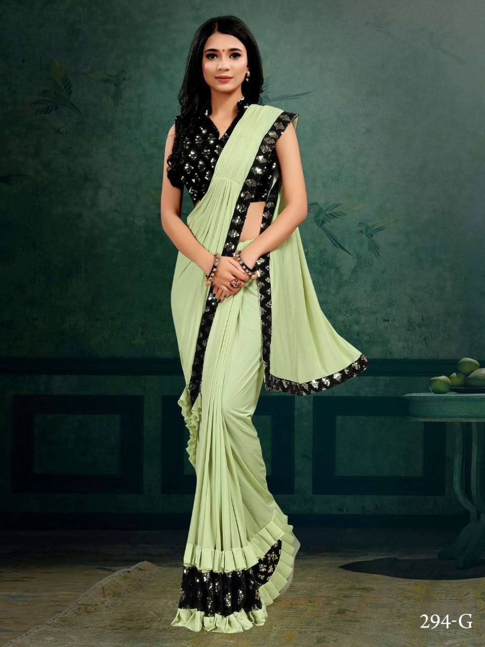 MEHAK 294 SERIES DESIGNER IMPORTED LYCRA SAREE 