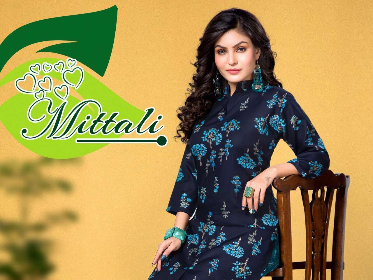 mittali series 101-108 capsule print kurti 