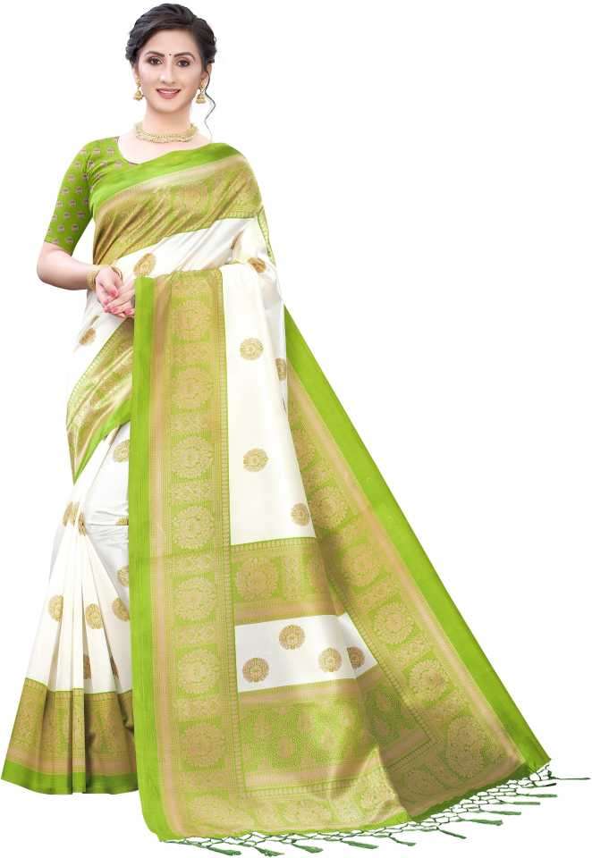 PF-320 DESIGNER ART SILK SAREE 