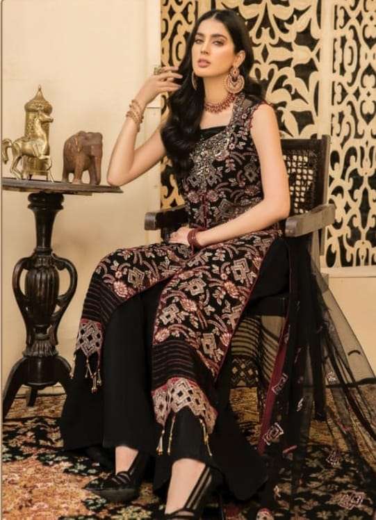 RAMSHA VOL 25 R-363 TO R-366 DESIGNER GEORGETTE SUIT 