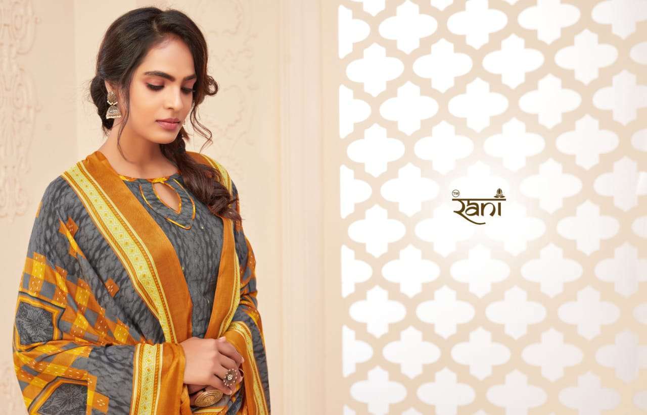 rani fashion jhanvi series 8001-8015 soft cotton readymade suit