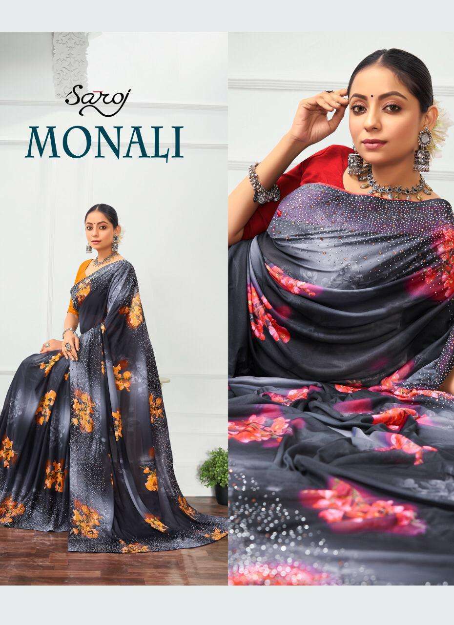 saroj monali series 209001-209004 Important Lycra saree