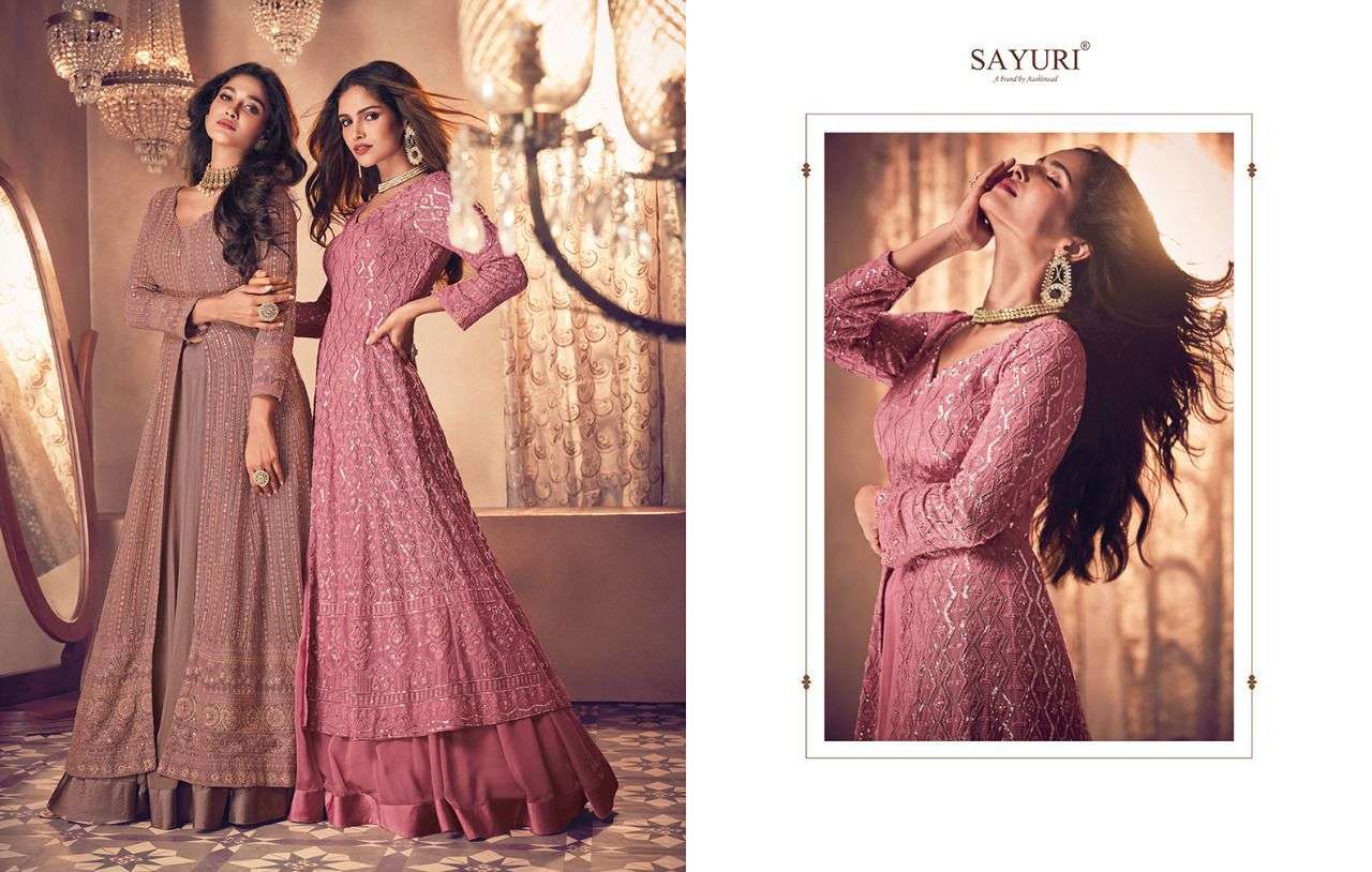 SAYURI NOOR DESIGNER REAL GEORGETTE SUIT 