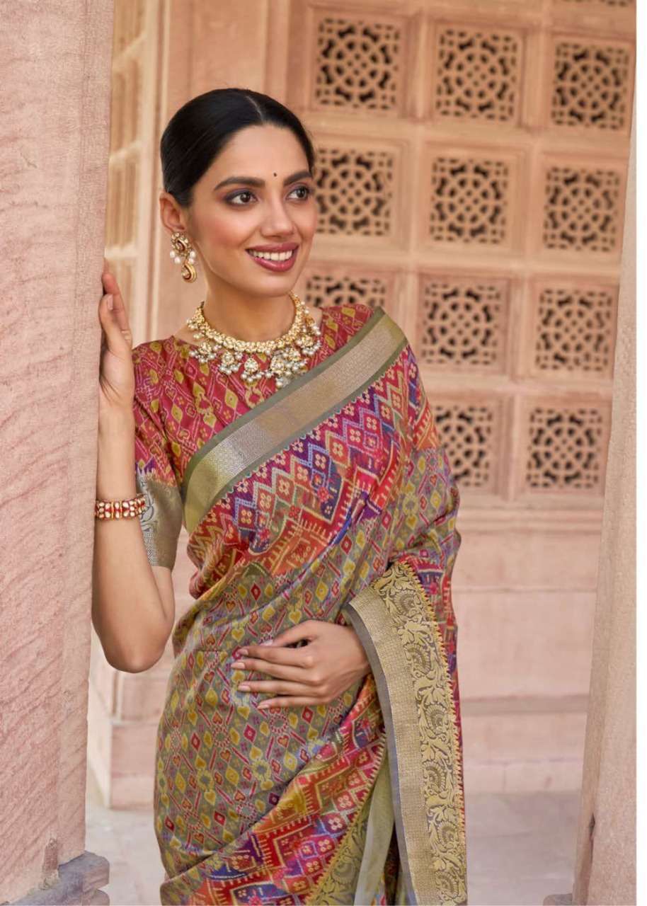 shangrila shloka series 32011-32018 soft viscose weaving saree