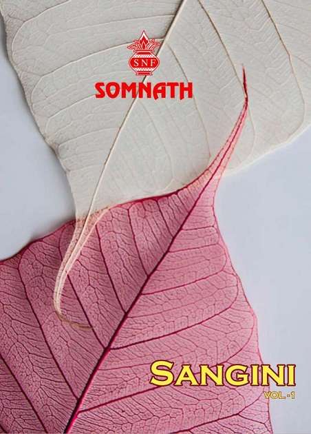 somnath sangini vol 1 series 1001-1016 pure cotton suit 