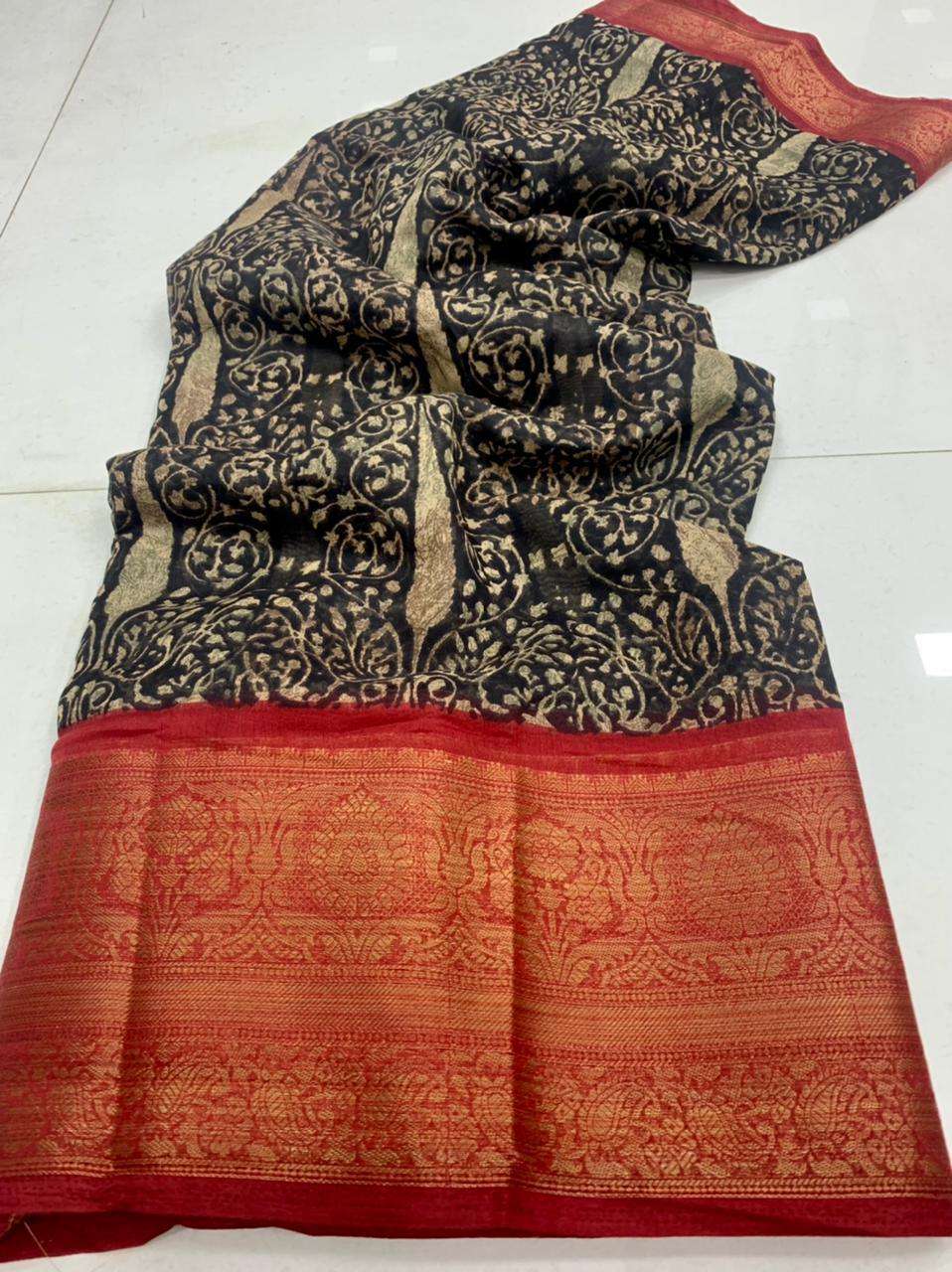 SR MAHIRA DESIGNER PURE HANDLOOMS SAREE 