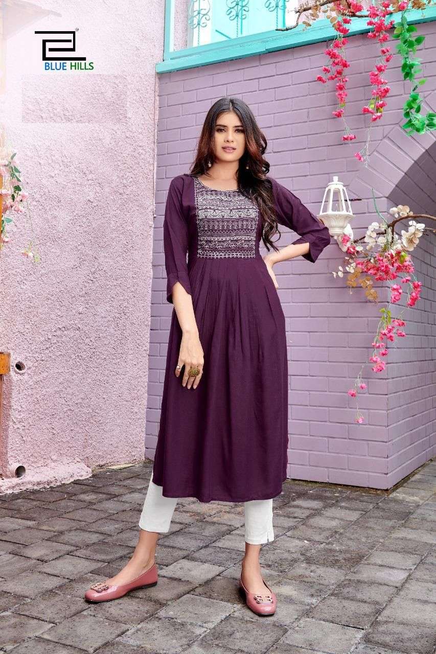 SUPER 4 DESIGNER 14 KG RAYON KURTI 