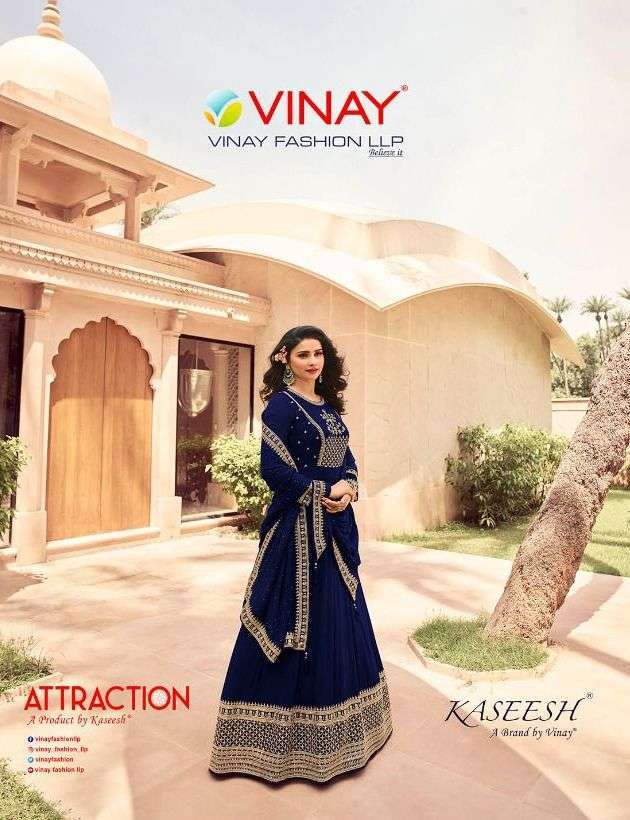 vinay fashion attraction series 14821-14828 georgette suit