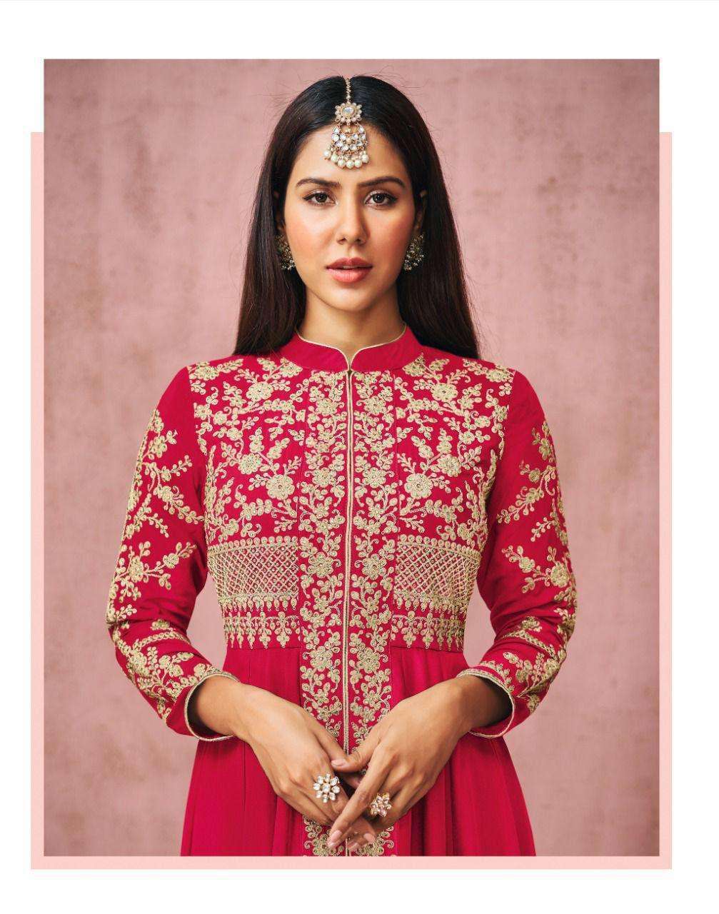 aashirwad sonam series 8524 real georgette suit 