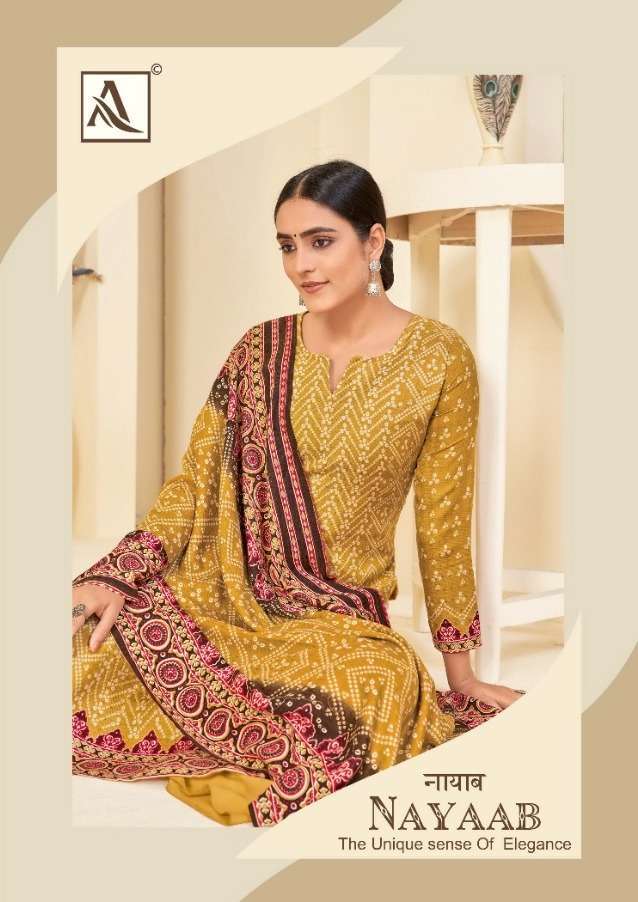 alok suit nayaab series 726001-726010  Pure Wool Pashmina suit