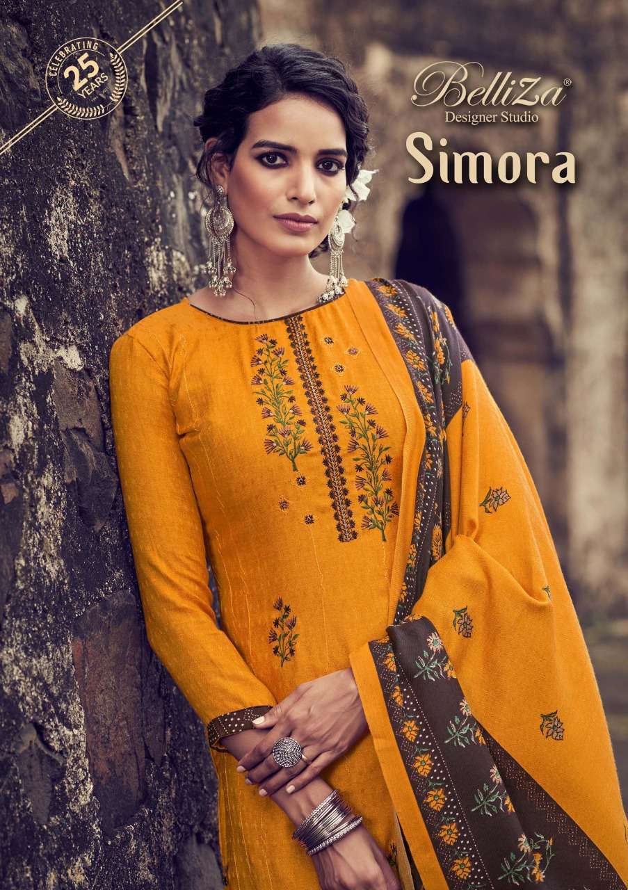 belliza simora series 569001-569010 pure pashmina suits