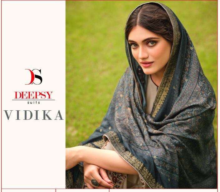 deepsy suits vidika series 11101-11106 pure viscose pashmina suit 