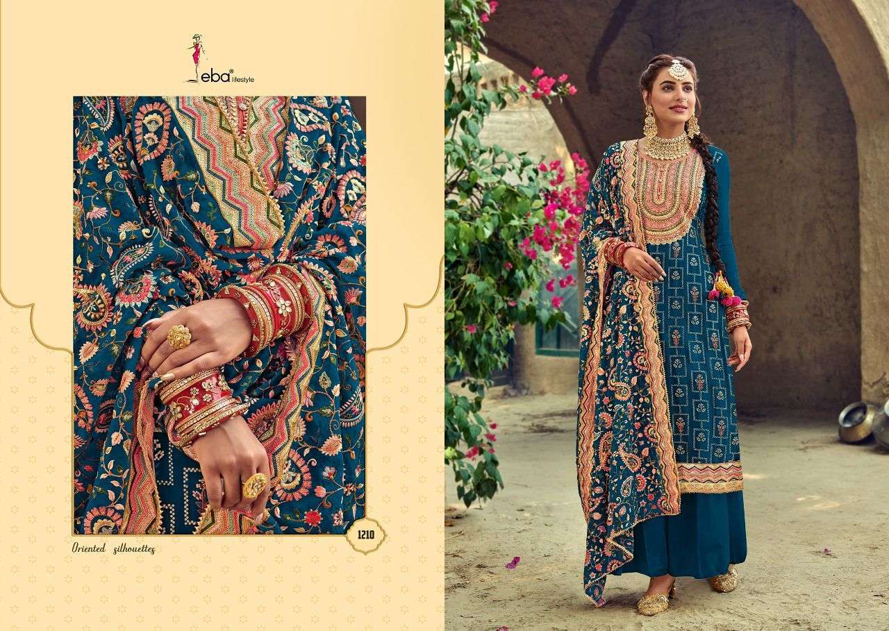 EBA SATRANGI SPECIAL DESIGNER BLOOMING GEORGETTE SUIT 