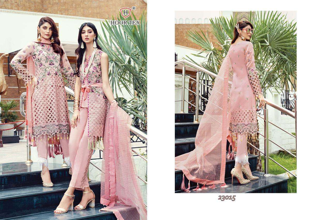 HOOR TEX 23015 DESIGNER HEAVY GEORGETTE SUIT 