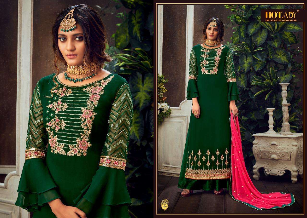 HOTLADY MAHIKA DESIGNER PURE GEORGETTE SUITS