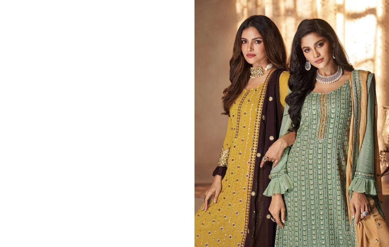 INARA DESIGNER REAL GEORGETTE SUITS 