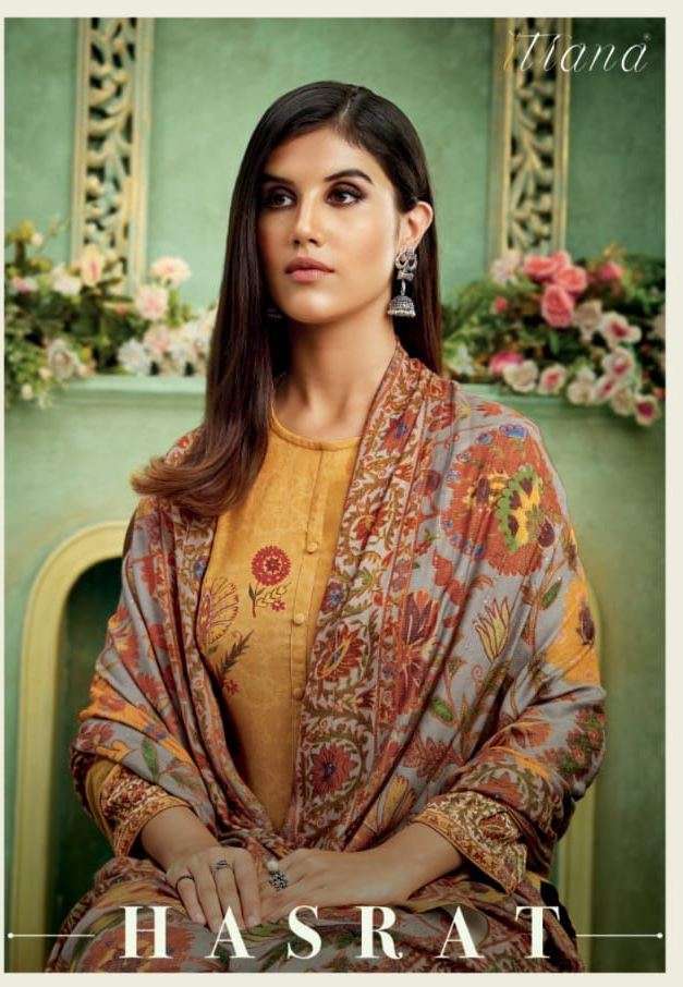 Itrana hasrat staple twill digital print suit 