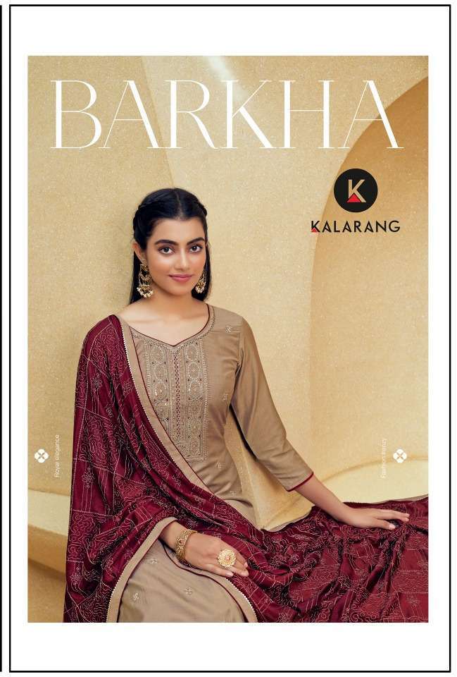 kalarang barkha series 3301-3304 parampara silk suit