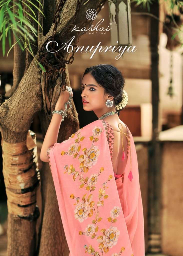 kashvi creation anupriya series 83001-83010 Chiffon saree