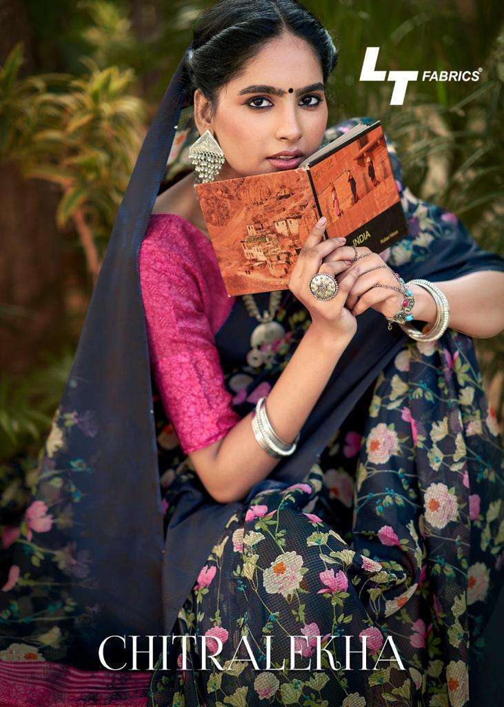 kashvi creation chitralekha series 88001-88010 varni patta saree