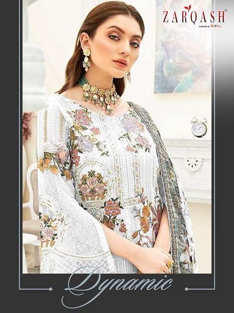 khayyira zarqash dynamic series 2023 faux georgette suit