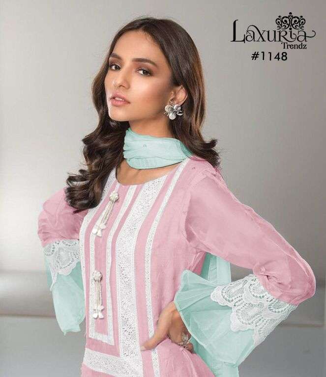 LAXURIA 1148 DESIGNER FAUX GEORGETTE SUIT 