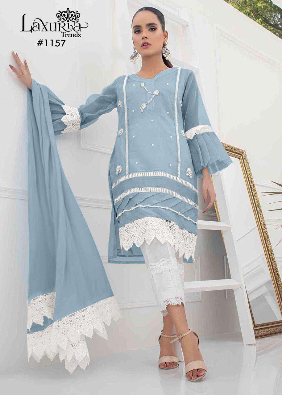 LAXURIA TRENDZ SERIES 1157 DESIGNER FAUX GEORGETTE TUNIC 