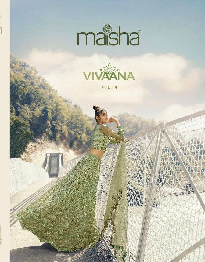 maisha vivaana vol 4 series 40001-40005 pure silk suit 